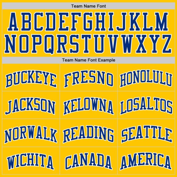 Custom Yellow Royal-White Authentic Basketball Jersey