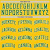 Custom Yellow Kelly Green-White Authentic Basketball Jersey
