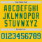 Custom Yellow Kelly Green-White Authentic Basketball Jersey