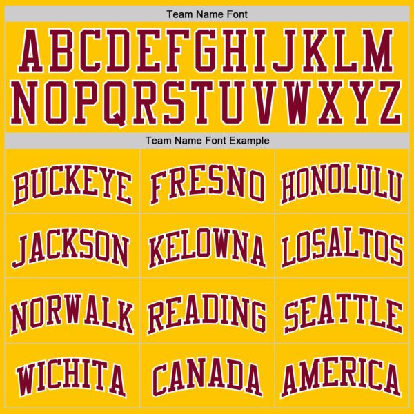 Custom Yellow Maroon-White Authentic Basketball Jersey