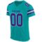 aqua_0003-2 Custom Aqua Purple-White Mesh Authentic Football Jersey