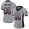 arizona_0040 Custom Light Gray Black-Cardinal Drift Fashion Football Jersey