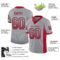 atlanta_0050-1 Custom Light Gray Red-Black Drift Fashion Football Jersey