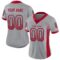 atlanta_0050 Custom Light Gray Red-Black Drift Fashion Football Jersey