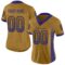 baltimore_0036 Custom Old Gold Purple-Black Drift Fashion Football Jersey