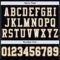 Custom Black White-Gold Mesh Authentic Football Jersey