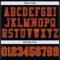 black_0015-4 Custom Black Scarlet-Gold Mesh Authentic Football Jersey