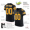 black_0027-3_d38c1791-9ab7-4ec9-bb28-d0e84bed1e39 Custom Black Gold-White Mesh Authentic Football Jersey