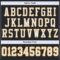 black_0072-4 Custom Black White-Gold Mesh Authentic Football Jersey