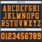 black_0075-4 Custom Black Gold-Scarlet Mesh Authentic Football Jersey