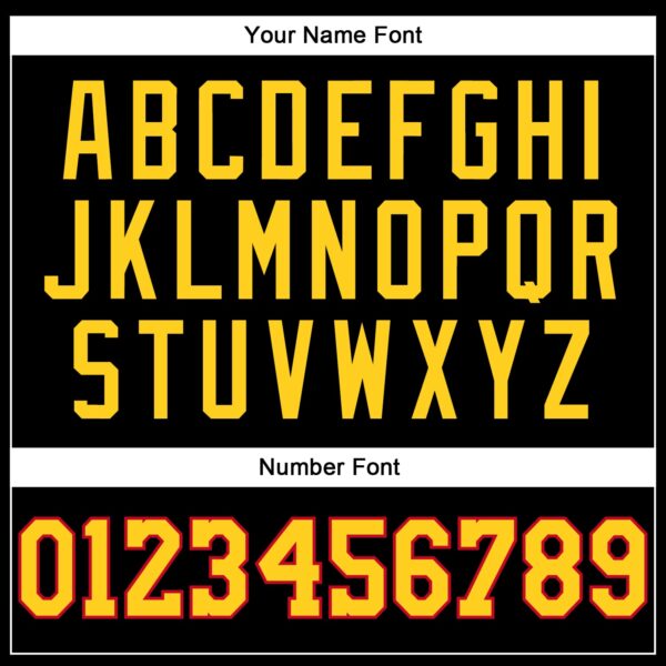 Custom Black Gold-Red Authentic Throwback Basketball Jersey