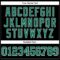 Custom Black White Pinstripe Kelly Green-White Authentic Basketball Jersey