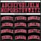 Custom Black Gold-Red Authentic Throwback Basketball Jersey