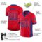 buffalo_0028-1 Custom Red Royal-White Drift Fashion Football Jersey