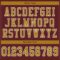 burgundy_0006-4 Custom Burgundy Old Gold-White Mesh Authentic Football Jersey