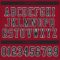 cardinal_0004-4 Custom Cardinal Black-White Mesh Authentic Football Jersey