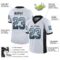 carolina_0020-1 Custom White Black-Panther Blue Drift Fashion Football Jersey