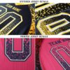 Custom Panther Blue Black-Gray Drift Fashion Football Jersey