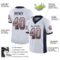 chicago_0054-1 Custom White Navy-Orange Drift Fashion Football Jersey