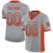 chicago_0055 Custom Light Gray Orange-Navy Drift Fashion Football Jersey