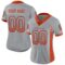 chicago_0056 Custom Light Gray Orange-Navy Drift Fashion Football Jersey