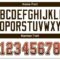 cleveland_0051-3 Custom Orange Brown-White Drift Fashion Football Jersey
