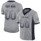 dallas_0035 Custom Light Gray Navy-White Drift Fashion Football Jersey