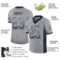 dallas_0036-1 Custom Light Gray Navy-White Drift Fashion Football Jersey