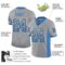 detroit_0050-1 Custom Light Gray Powder Blue-Black Drift Fashion Football Jersey