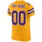 gold_0004-3 Custom Gold Purple-White Mesh Authentic Football Jersey
