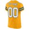 gold_0006-3 Custom Gold White-Green Mesh Authentic Football Jersey