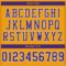 gold_0011-4 Custom Gold Purple-White Mesh Authentic Football Jersey