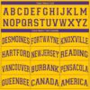 Custom Gold Purple V-Neck Basketball Jersey