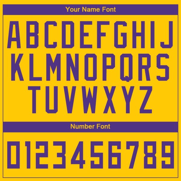Custom Gold Purple Round Neck Basketball Jersey