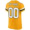 gold_0034-2 Custom Gold White-Green Mesh Authentic Football Jersey