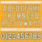 gold_0034-4 Custom Gold White-Green Mesh Authentic Football Jersey