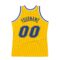 Custom Gold Royal-White Authentic Throwback Basketball Jersey