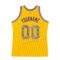 Custom Gold Camo-Purple Authentic Throwback Basketball Jersey