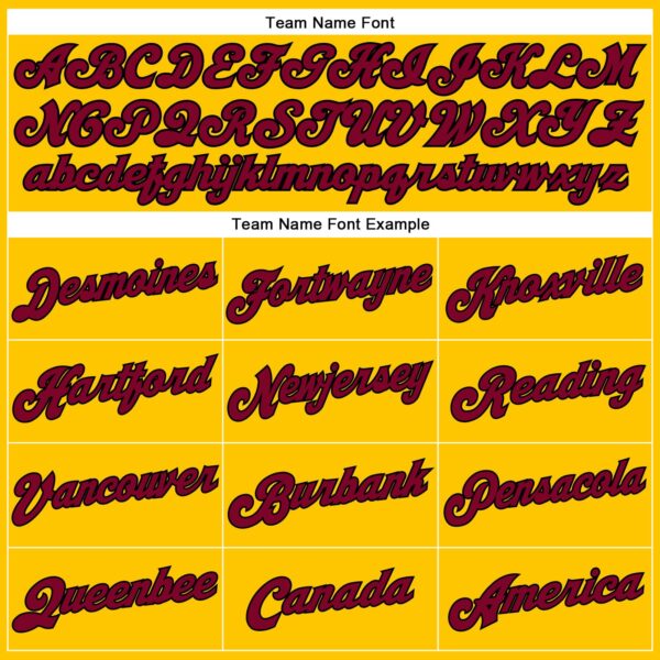 Custom Gold Black Pinstripe Maroon-Black Authentic Basketball Jersey