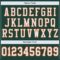 green_0004-4 Custom Green White-Orange Mesh Authentic Football Jersey