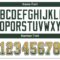 green_b_0027-3 Custom Gold Green-White Drift Fashion Football Jersey