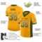 green_b_0028-1 Custom Gold Green-White Drift Fashion Football Jersey