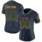 green_b_0032 Custom Navy Green-Gold Drift Fashion Football Jersey