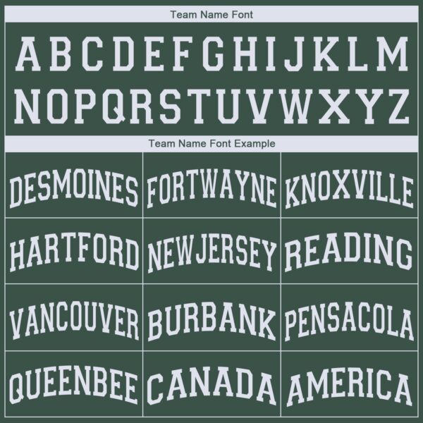 Custom Hunter Green White V-Neck Basketball Jersey