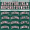 Custom Hunter Green White-Red Authentic Throwback Basketball Jersey