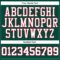 Custom Hunter Green White-Red Authentic Throwback Basketball Jersey
