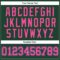 Custom Hunter Green Pink-Light Blue Authentic Throwback Basketball Jersey
