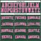 Custom Hunter Green Pink-White Authentic Throwback Basketball Jersey