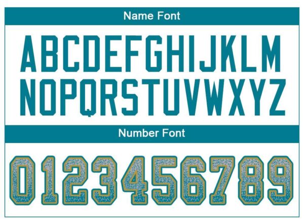 jacksonville_0025-3 Custom Light Gray Teal-Old Gold Drift Fashion Football Jersey