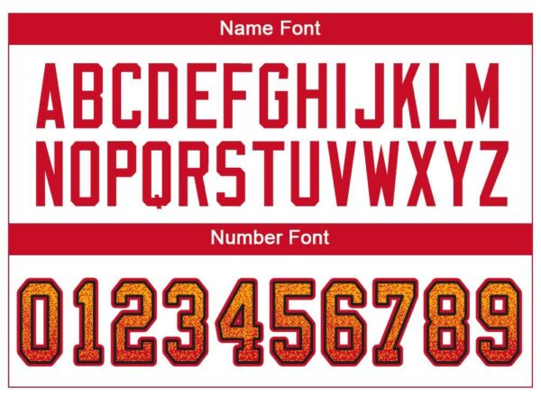 kansas_c_0035-3 Custom Gold Scarlet-Black Drift Fashion Football Jersey